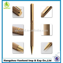 Luxury Business Gift High Quality Slim Wooden Ball Pen